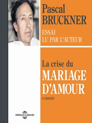 cover image of La crise du mariage d'amour